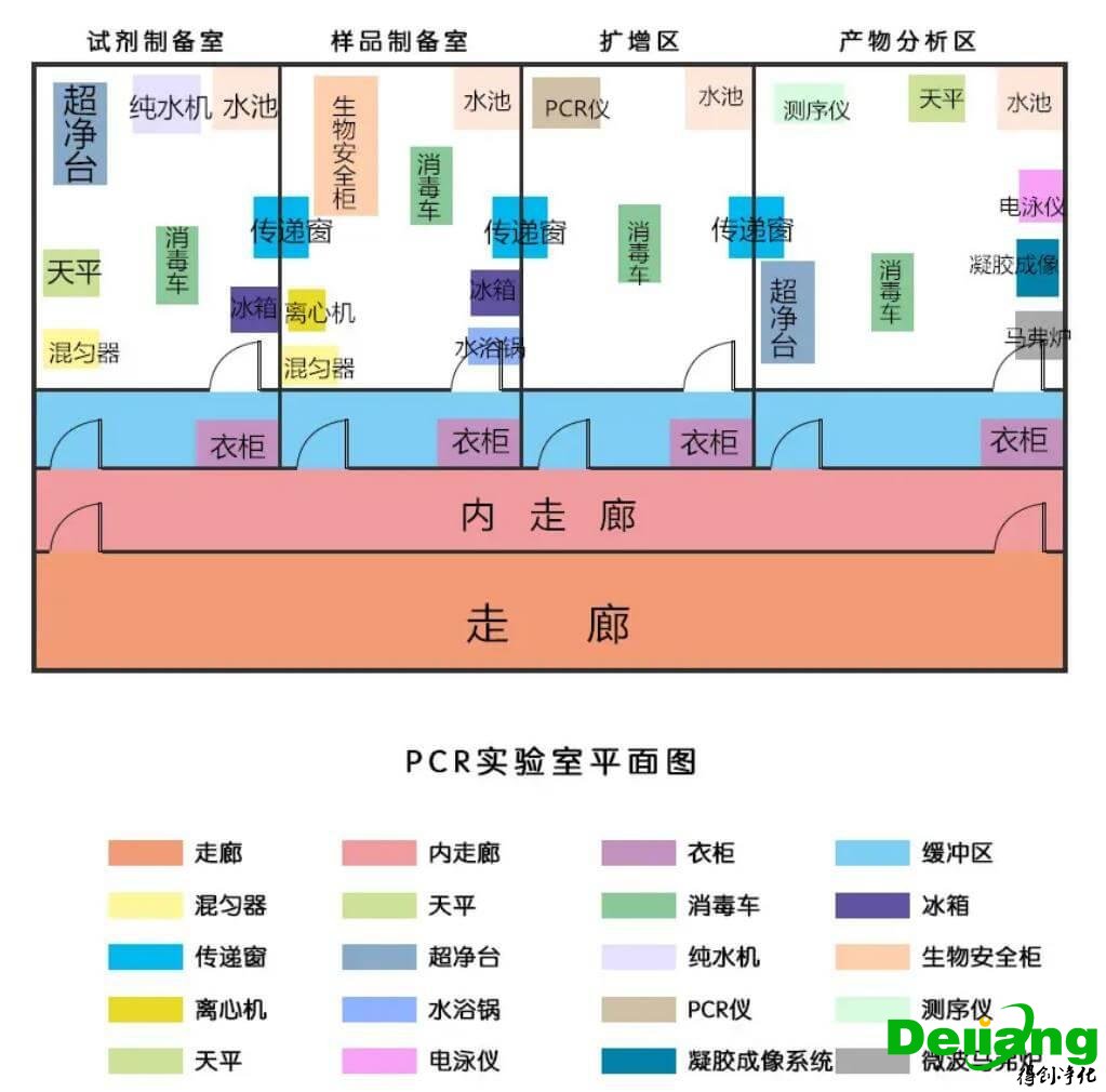 PCR實(shí)驗(yàn)室效果圖