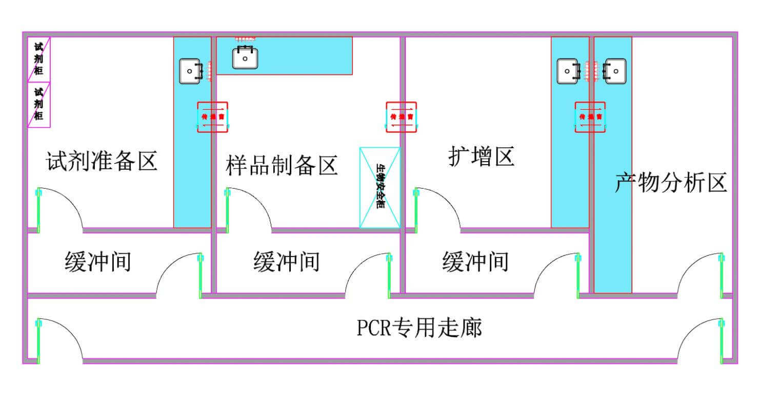 PCR實驗室效果圖